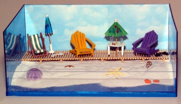 Beach Box No. 2 by Anne-Marie Levine